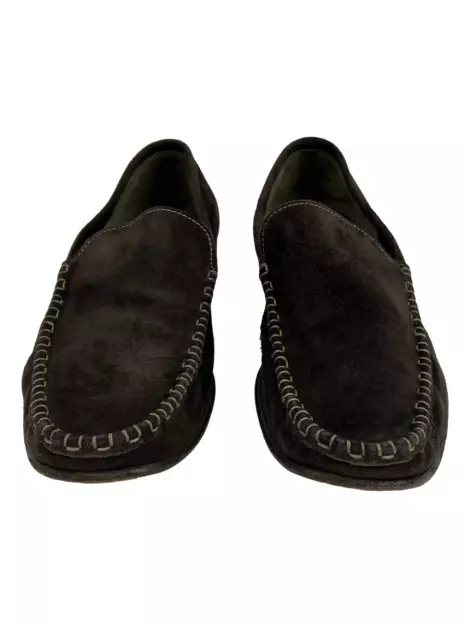 Loafer Bally Suede Marrom