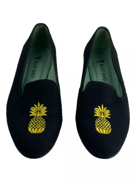Loafer Blue Bird Abacaxi Preto