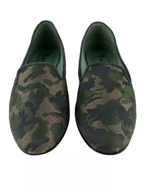 Loafer Blue Bird Couro Verde