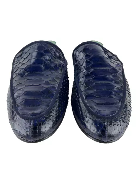 Loafer Blue Bird Python Azul