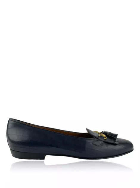 Loafer Cole Haan Couro Azul Marinho