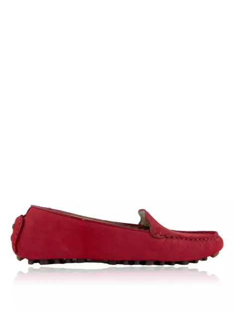 Loafer Cole Haan Suede Vermelho