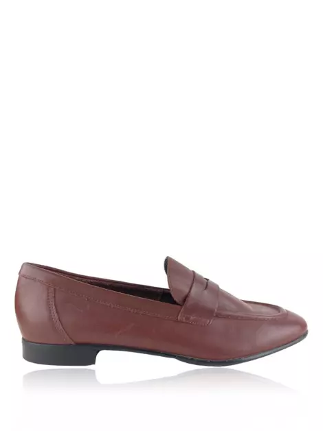 Loafer Ferri Couro Vermelho