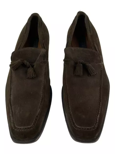 Loafer Fratelli Rossetti Camurça Marrom