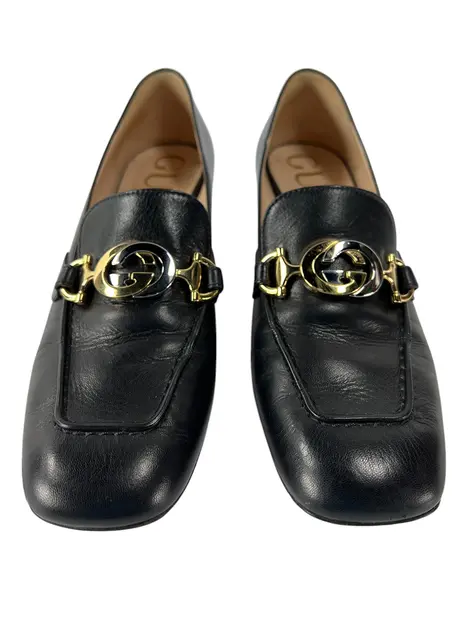 Loafer Gucci Zumi Mid Preto