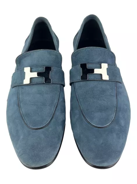 Loafer Hermès Paris Azul
