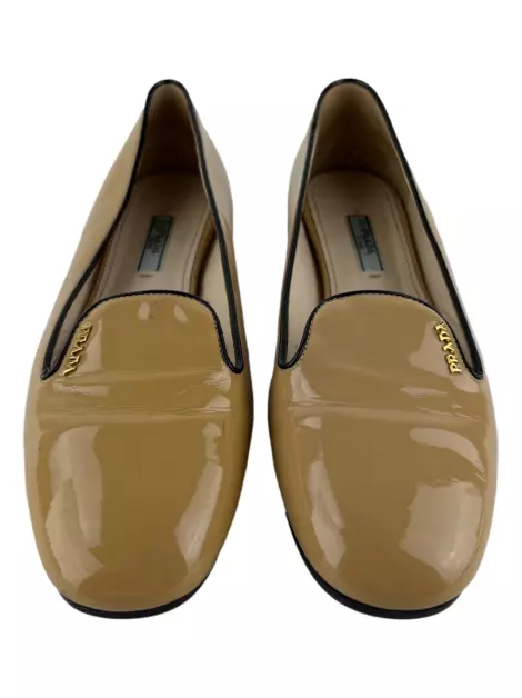 Loafer Prada Verniz Bege