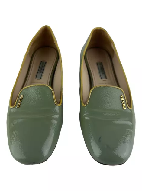 Loafer Prada Verniz Verde