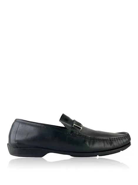Loafer Salvatore Ferragamo Couro Preto