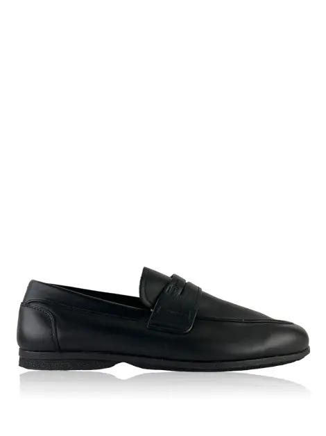 Loafer Salvatore Ferragamo Couro Preto