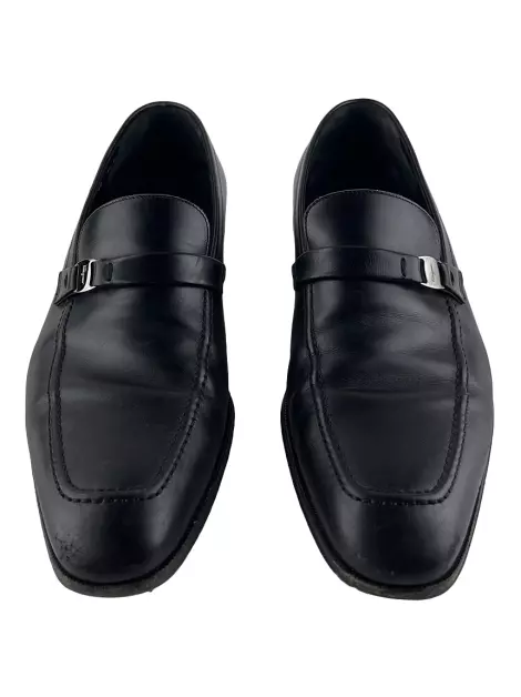 Loafer Salvatore Ferragamo Preto Couro