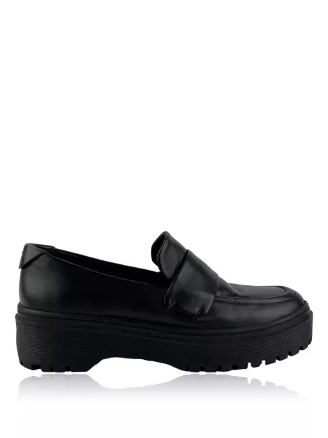 Loafer Sarah Chofakian Studio Chofakian Couro Preto