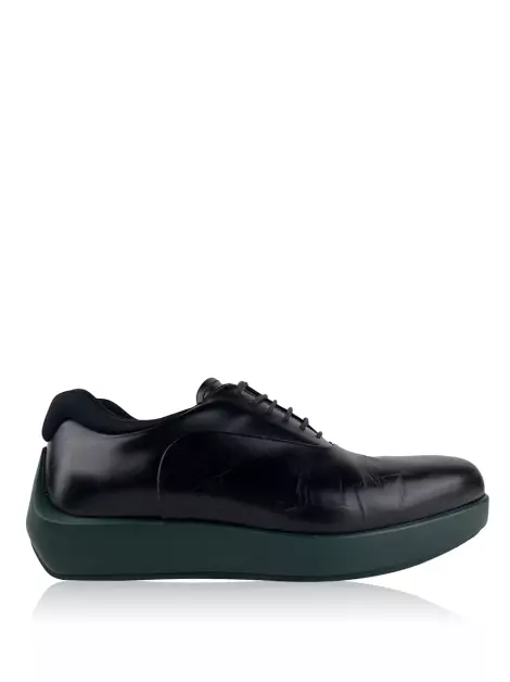 Loafers Prada Couro Preto