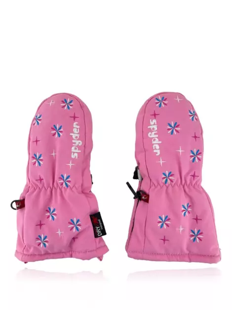 Luva Spyder Bordado Rosa