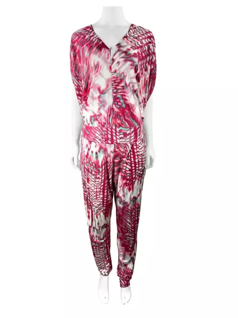 Macacão Escada Sport Rosa