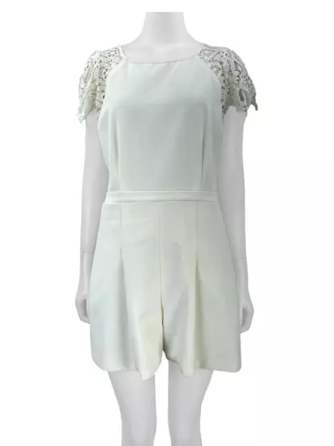 Macacão Iorane Renda Off White