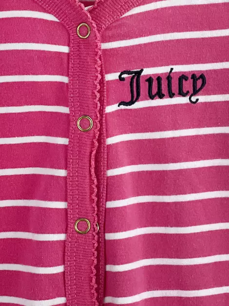 Conjunto Juicy Couture Listras Bicolor
