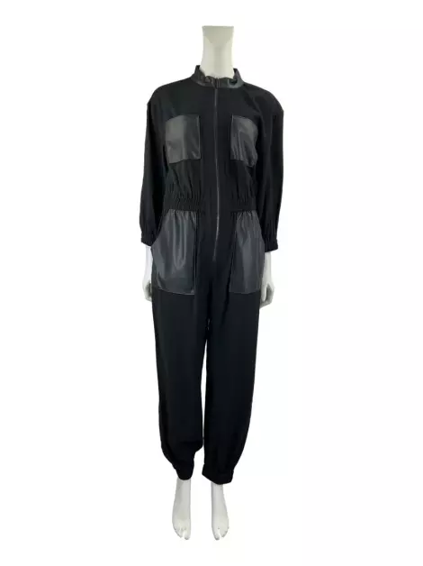 Macacão Karl Lagerfeld Longo Preto