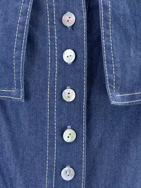 Macacão Renata Campos Midi Jeans
