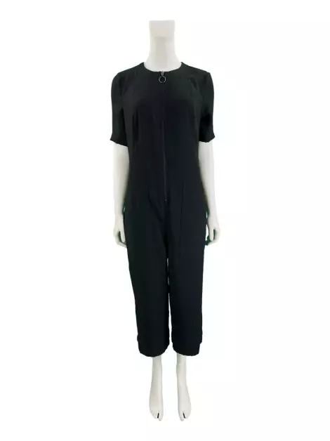 Macacão Shoulder Pantacourt Preto