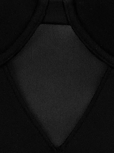 Maiô Burberry Recortes Preto