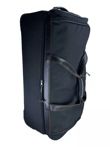 Mala Longchamp Boxford Canvas Preta