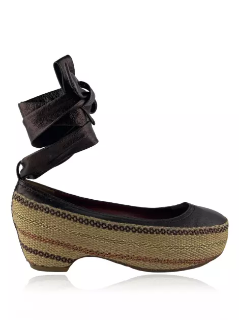 Plataforma Marc By Marc Jacobs Couro Multicolor