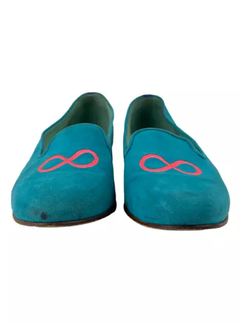 Mocassim Blue Bird Suede Azul