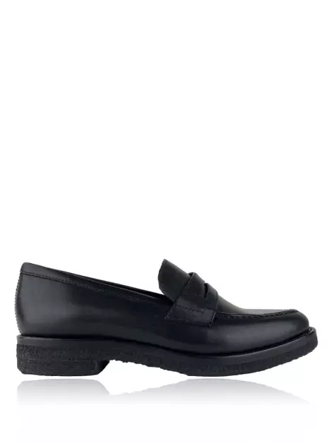 Loafer Egrey Couro Preto