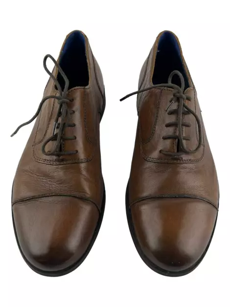 Mocassim Geox Couro Marrom