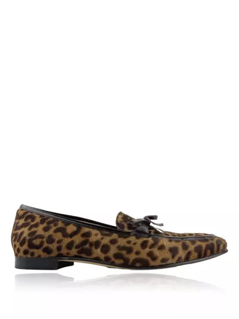 Mocassim J.Crew Pelinhos Animal Print
