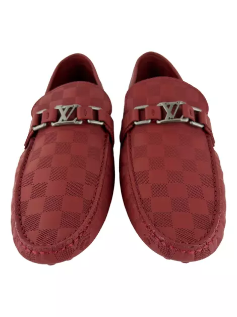 Mocassim Louis Vuitton Hockenheim Vermelho