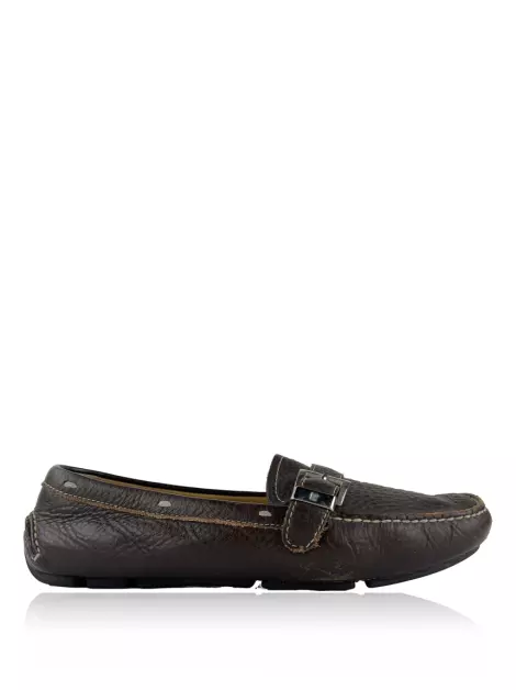 Mocassim Prada Couro Marrom