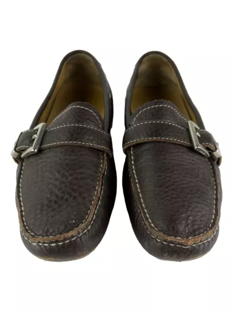 Mocassim Prada Couro Marrom