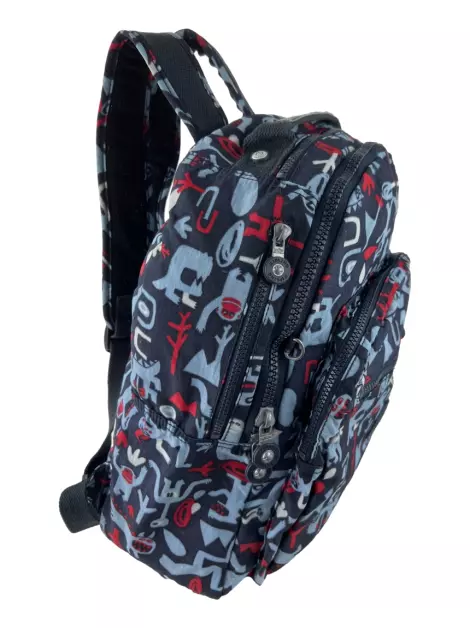 Mochila Kipling Seoul Estampada