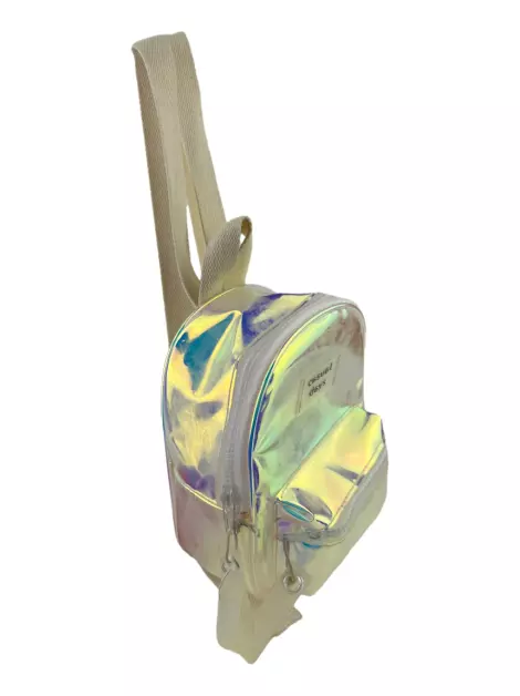 Mochila Zara Vinil Holográfico