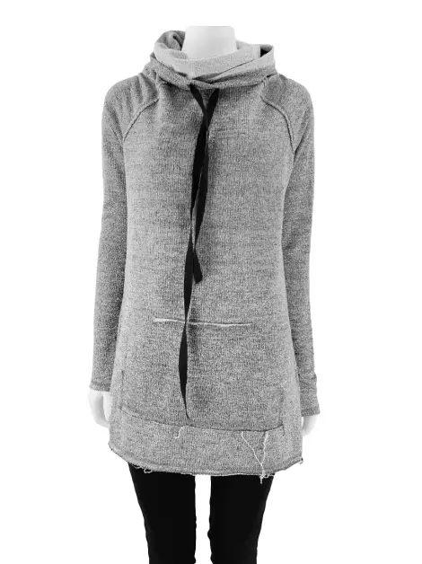 Moletom John John Tricot Prateado