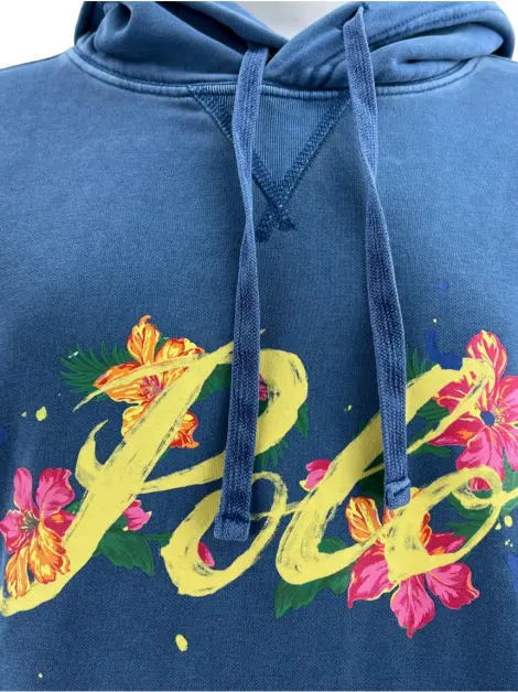 Moletom Polo Ralph Lauren Capuz Estampado