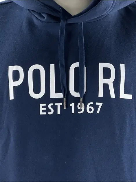 Moletom Polo Ralph Lauren Logo Azul Marinho