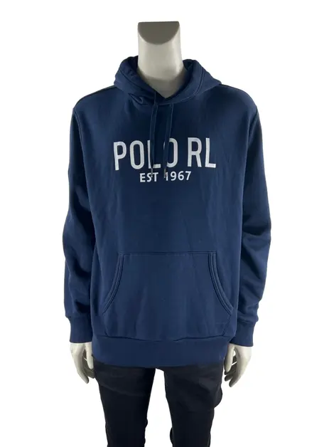 Moletom Polo Ralph Lauren Logo Azul Marinho