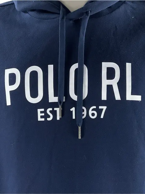 Moletom Polo Ralph Lauren Logo Azul Marinho