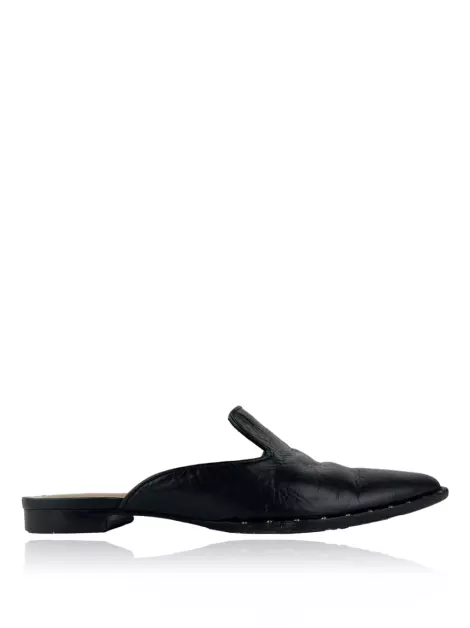 Mule Schutz Couro Preto