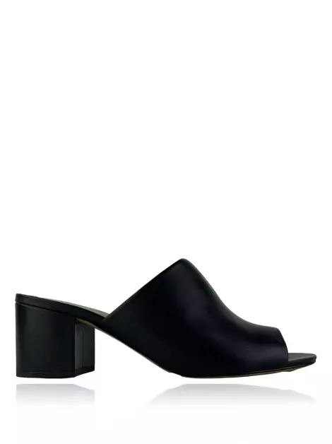 Mule Schutz Couro Preto