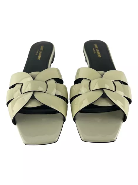Mule Yves Saint Laurent Tribute Off-White