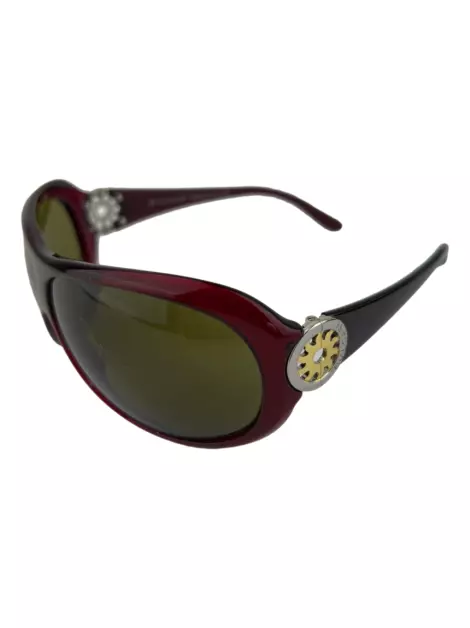 Óculos Bulgari 853 Acetato Vinho