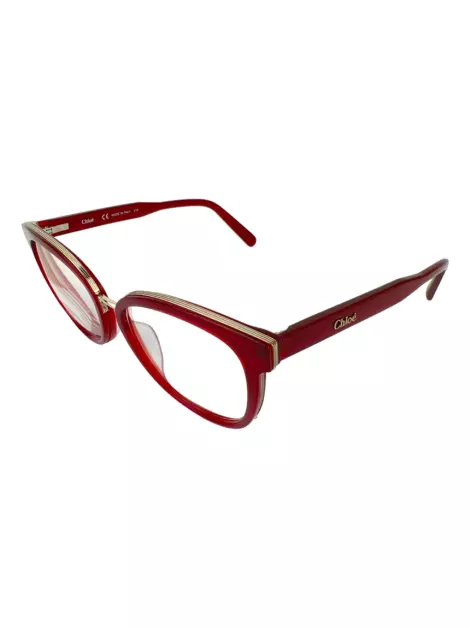 Óculos de Grau Chloé CE2709 Vermelho