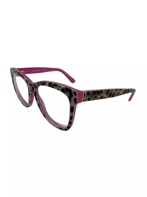 Óculos de Grau Dolce & Gabbana DG3212 Animal Print
