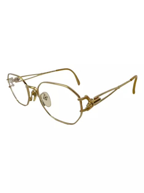 Óculos de Grau Jean Paul Gaultier 55-6106 Dourado