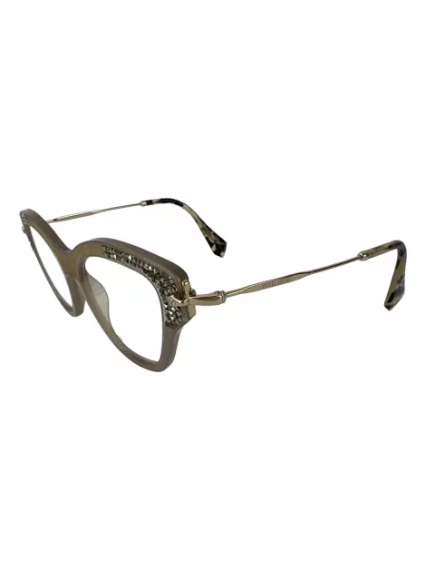 Óculos de Grau Miu Miu VMU07O Estampado