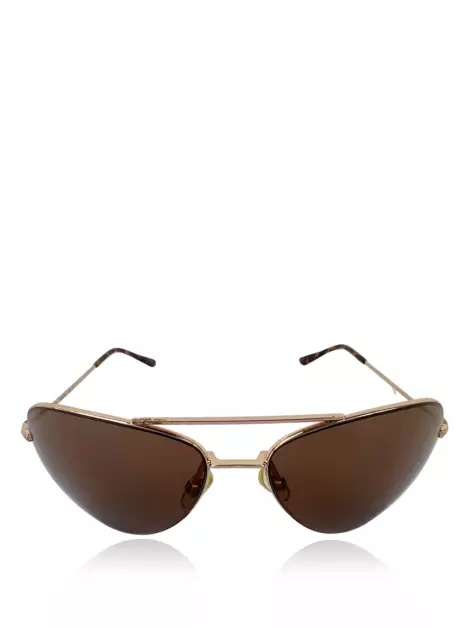 Óculos de Sol Calvin Klein R135S Marrom